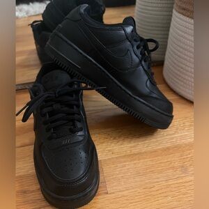 Nike Air Force 1 Shadow 'Triple Black' CI0919-001 Women's size 6.5